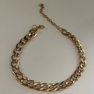 Chunky gold necklace chain